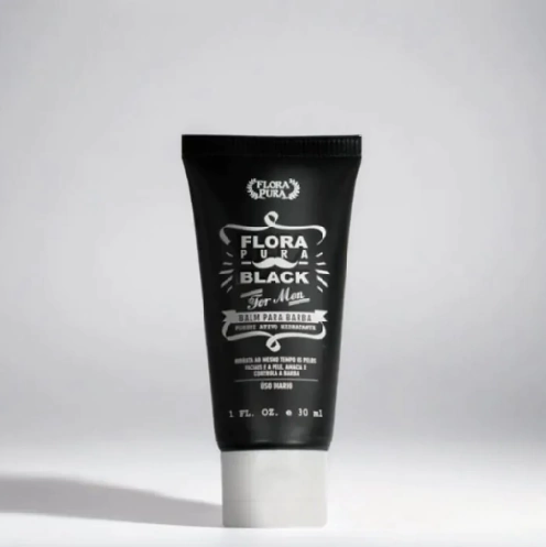 GEL POS BARBA BLACK FOR MEN 30ML FLORA PURA