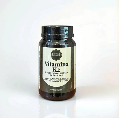 VITAMINA K2 60 CAPS FLORA PURA