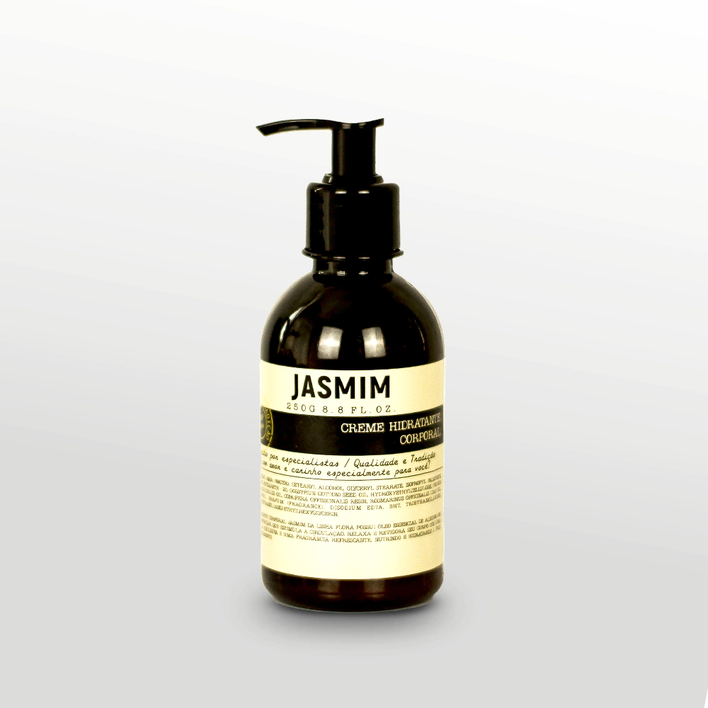 CREME HIDRATANTE CORPORAL JASMIM 250G FLORA PURA