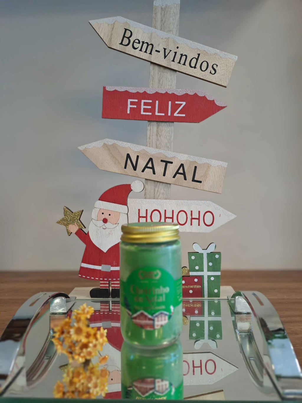 VELA PERFUMADA VD CHEIRINHO DO NATAL FLORA PURA