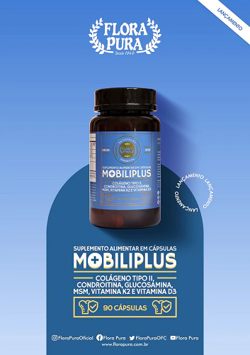 MOBILIPLUS SUPLEMENTO ALIMENTAR 90 CAPS FLORA PURA