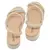 Sandália Feminina Plataforma Beira Rio Elegance Tira Strass - LMAX SHOES