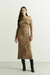 VESTIDO MIDI M/L MALHA CANELADA