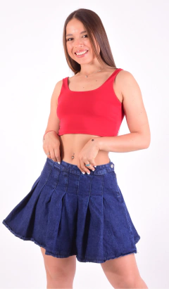 Pollera NESS BLUE - comprar online