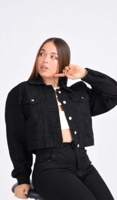 Campera clasica KINDI BLACK - comprar online
