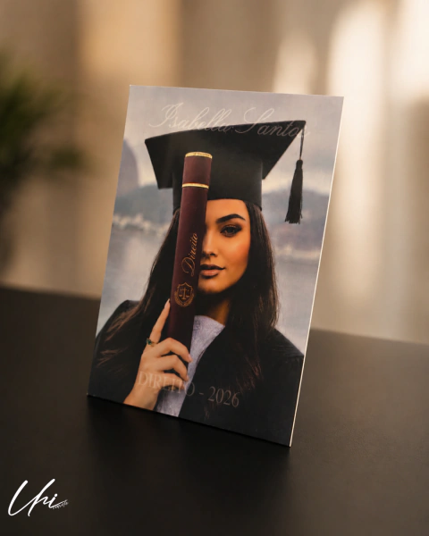 9 Fotos de Mesa Suporte PVC Personalizada para Formatura