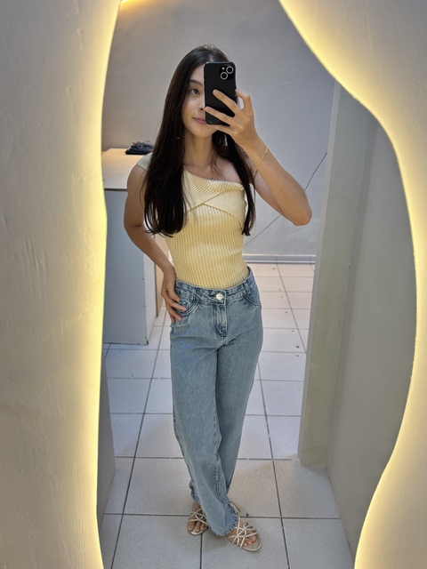 Calça Wide Leg