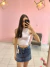 Saia Jeans Barra