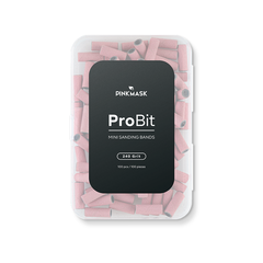 PRO BIT mini sanding bands 240GRIT 100pcs pink mask - comprar online