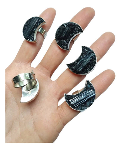 Anillo Luna De Turmalina Energía y Protección big - comprar online