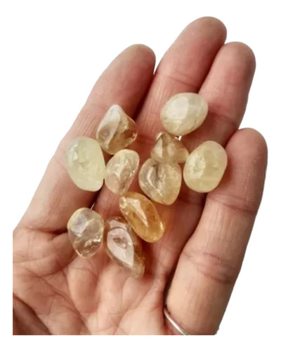 Citrino Cristal Natural 10 Unidades Coraocristales