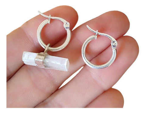 Aros Argolla Cristal 1 Selenita Dispar Coraocristales