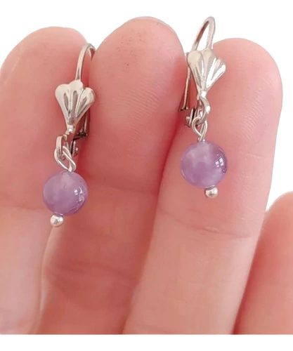 Aros Esferas Amatista