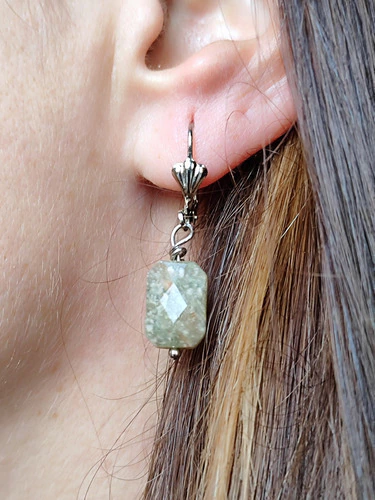 Aros Unakita Facetada Piedra Coraocristales