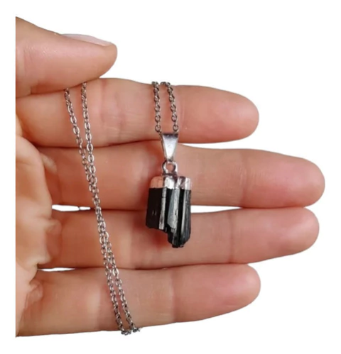 Collar Turmalina Acero Quirúrgico - comprar online