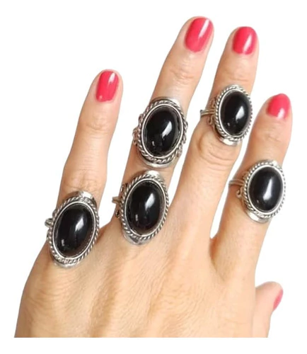 Anillo Obsidiana modelo Stonelover - comprar online