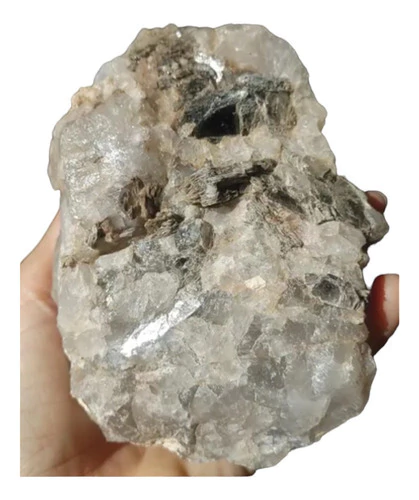 Piedra Cuarzo Y Mica Natural 1 Coraocristales