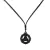 Colar Masculino De Couro Odin Preto