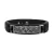 Pulseira De Couro Tangled Grafite - Marshop | Acessórios Masculinos