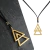 Colar Masculino De Couro Hort Dourado - Marshop | Acessórios Masculinos