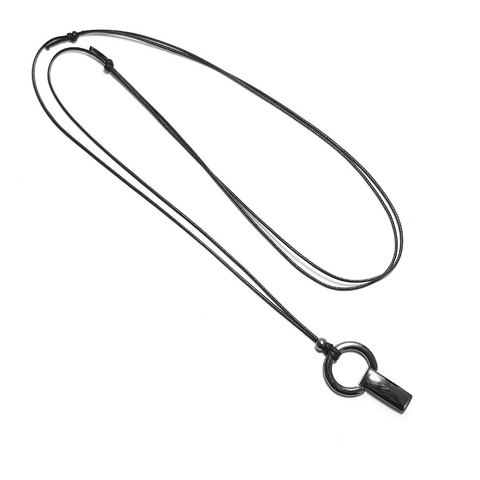 Colar Masculino De Cordão Niko Grafite