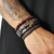 Kit De Pulseiras Leão Ouro Velho - comprar online