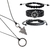 Kit De Pulseiras Bússola + Colares