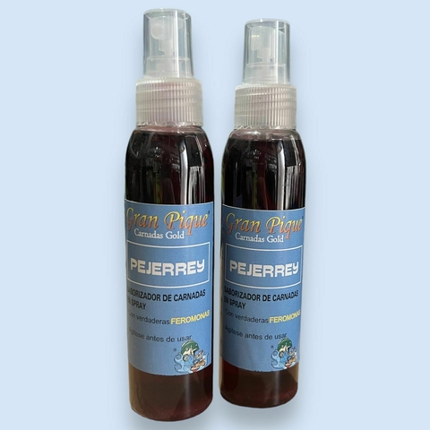 Saborizador de carnadas en spray para pejerrey