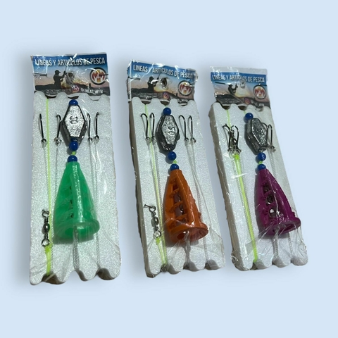 línea M&M Coreana Resorte 3D (biodegradable), diseñada especialmente para los amantes de la pesca de carpas, bogas y más. Estos anzuelos no solo son eficaces en captura, sino que también respetan el medio ambiente al ser biodegradables. 
