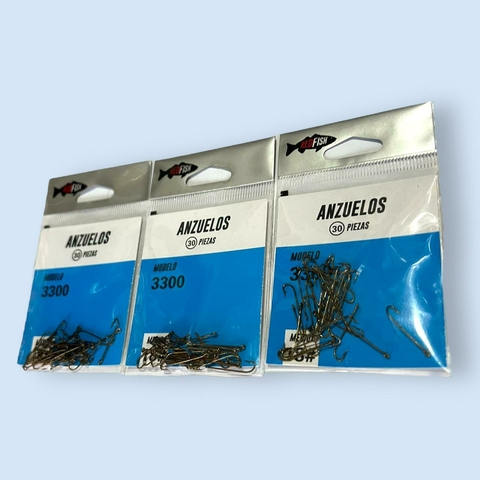 Anzuelo Red Fish - Para Mojarras - Pack x 30 unidades
