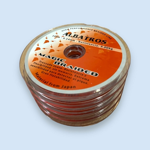 Multifilamento Albatros - Magic Braided - 0,14 mm - 4 hebras
