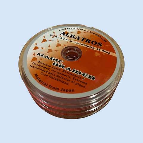 Multifilamento Albatros - Magic Braided - 0,23 mm - 4 hebras