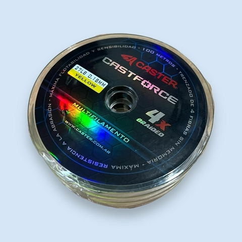 Multifilamento Caster Force - 0,14 mm - 4 hebras