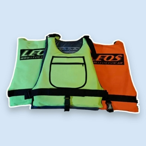 Chaleco Tipo D.A.F. para Kayak con Bolsillos - Talle M (hasta 100 KG)