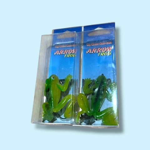 Señuelo ranita de goma anti enganche - para taruchas y dorados - comprar online