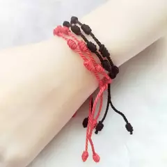 Kit 2 Pulseiras 7 Nós - Amuleto de Proteção - loja online