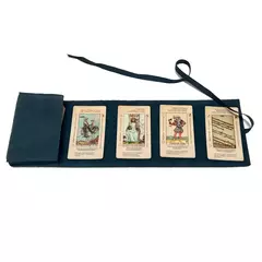 Bolsa de Armazenamento para Cartas de Tarô em Veludo