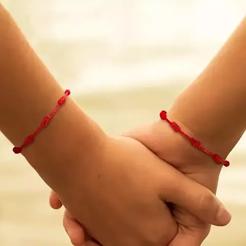 Kit 2 Pulseiras 7 Nós - Amuleto de Proteção