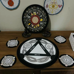 Imagem do Kit Completo Triângulo, divindades e Sigilos Mentores Hekatinos - Pequeno