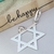 PINGENTE DE PRATA ESTRELA DE DAVID LISA 3,9CM - comprar online
