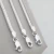 PULSEIRA DE PRATA LACRAIA 3MM na internet