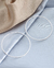 ARGOLA DE PRATA REDONDA FIO QUADRADO 54MM - comprar online