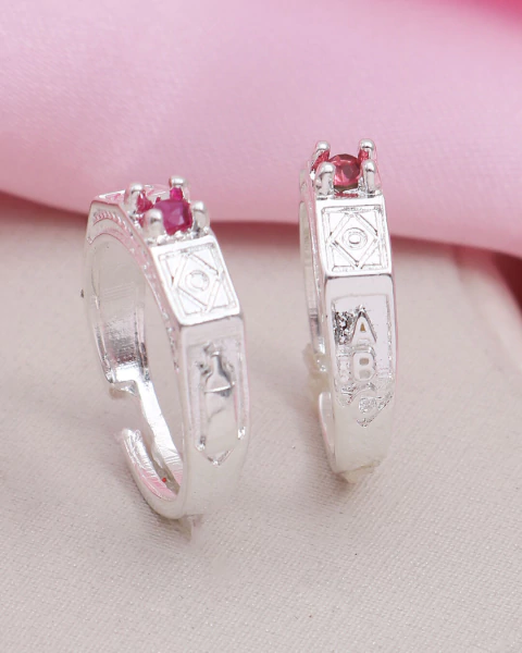 ANEL DE FORMATURA INFANTIL REGULÁVEL - ABC - FOLHEADO A PRATA - comprar online