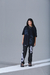 Camiseta Oversized Yin e Yang - Preta - loja online
