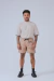 Shorts Cargo Tactel Pesado Work Bege - comprar online
