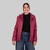 Campera de Cuero Puffer Mujer Fucsia - comprar online