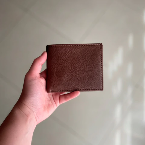 Billetera con Abrojo Chocolate - comprar online
