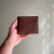 Billetera con Abrojo Chocolate - comprar online