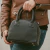 Cartera de Cuero Vacuno Negro Mini-Barcelona - comprar online