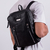 Mochila de Cuero Graneado Unisex Estándar
